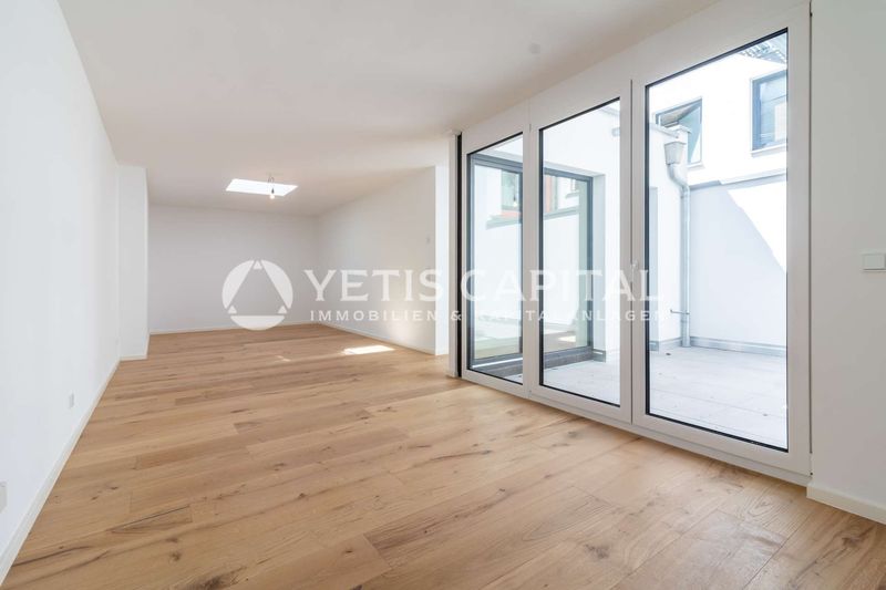 NEUBAU IM EIGENEN INNENHOF MIT ZWEI TERRASSEN UND ZWEI BÄDERN AM RATHENAUVIERTEL + PROVISIONSFREI+